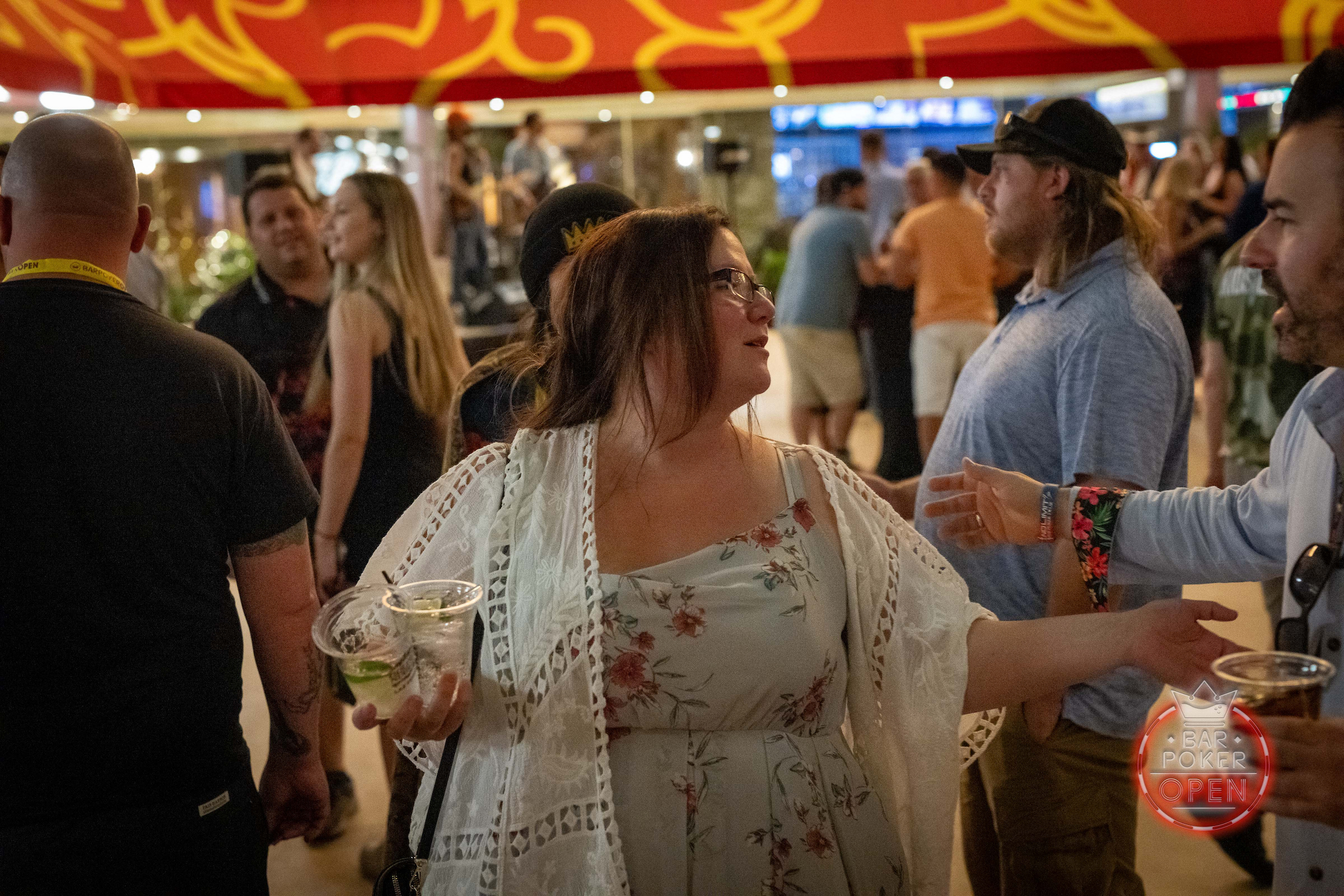 Player Party at the Pool